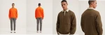 Men’s Frankie Half-Zip Sweatshirt – Ultra-Soft, Stretchable, and Oversized Comfort