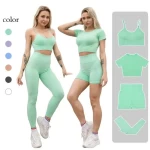 Seamless training sport women fitness yoga leggings Gym Fitness Sets yoga leggings fitness & yoga wear