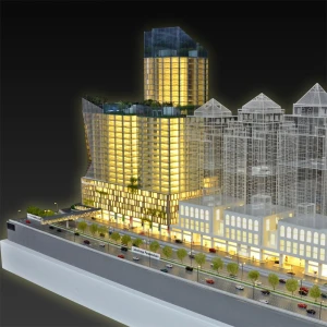 Scale model, master planning mode