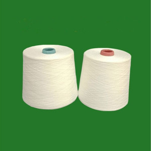 Biodegradable 16s 21s 32s ring spun bamboo cotton blended yarn for socks