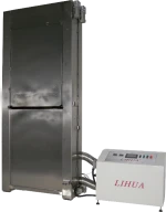 THE MACHINE OF SHAPING FOR CURTAIN BY TEMPERATURE CONTROL