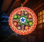Capiz Filipino Christmas Parol Lantern - 24 Inches