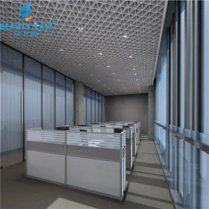 Suspended Aluminum Grid Ceiling Panel/Open Cell Ceiling Panel For Ceiling Decoration