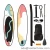 Import Custom Logo 11" and 10.6"x32''x6'' Inflatable Stand Up Paddle Board with EVA Non-Slip Deck ISUP Board from China