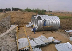Corrugated metal pipe with factory competitive price