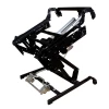 Black steel reclining lift chair mechanism