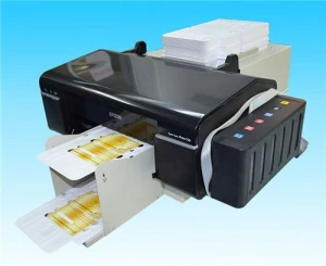 Desktop Inkjet L800 Print PVC Smart Card Printer 