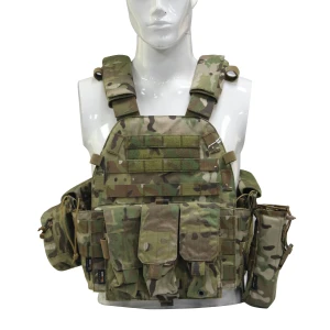 500D Nylon Tactical Vest Molle System Camo Durable Vest High Quality Shooting Vest