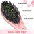 Import OEM hair straightening brush straight ceramic heating mch fast heat up with double anion function from China