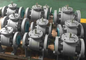 Metal to Metal trunnion mounted ball valve