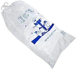 Drawstring Ice Bags Produced From Plastic Packaging Vietnam Manufacturer
