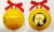 Import Hand painted Christmas balls with custom logo,handpainted logo ball,Christmas ornaments with logo from China