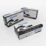 Disposable Powder-Free Nitrile Gloves - Black