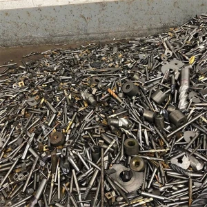 Selected Tungsten Carbide Scrap Material Prepared For Efficient Metal Extraction And Advanced Recycling