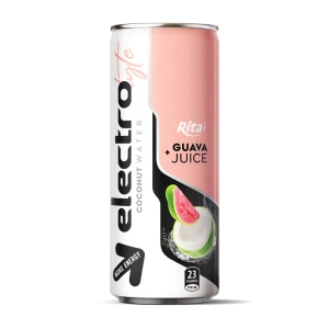 Tropical Guava Coconut Electrolyte Drink 250ml Can