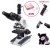 Import 40X-640X Monocular/Binocular/Trinocular Biological Microscope with 12.5X Mobile Phone Lens from China