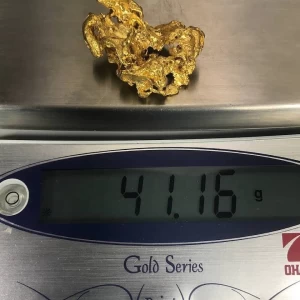 Gold dore bars and nuggets