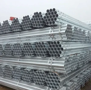 Customized High Quality Welded Gi Steel Pipe S235jr S355 Seamless Zinc Coated Tube ERW Hot Rolled Galvanized Pipe