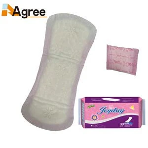 Healthy 30pcs/bag  Sanitary Liners Reusable Cotton Panty Liner Manufacture