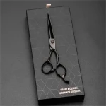 Hair scissors High quality hair scissors durable salon scissors set beauty make up custom logo barber shear set