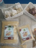 High-quality, moist dried garlic powder