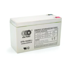 OUTDO GEL Energy Storage Battery OT8-12(GEL)/CN