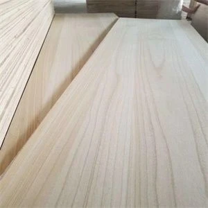 Factory supply solid paulownia wood boards