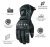 Import Unisex Cowhide Leather Palm with Hipora and PrimaLoft Insulation for Ultimate Protection in Winter motorcycle Gloves from United Kingdom