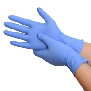Factory Direct Wholesale Latex Rubber Examation Powder Free Glove Waterproof Nitrile Gloves Disposable Glove Rubber Gloves Kitchen Cooking Gloves Cleaning Glove
