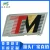 Import Manufacturer customized professional audio metal plate die cast aluminum plate high gloss nameplate production from China