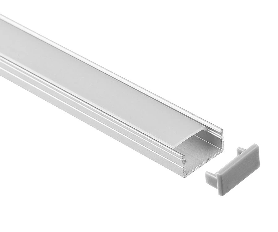 Buy Lamp Surface Mounted Led Profile 18*8mm Aluminium Strip Profiles ...