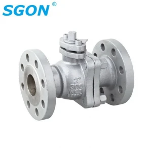 ANSI Flange Ball Valve With ISO5211 Mounting Pad
