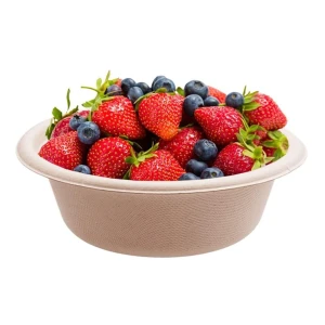 Christmas dinners can be customized with eco-friendly and biodegradable disposable fruit salad bowls