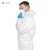 Import Disposable Dust Protective Polypropylene PP Coverall with Hood, Elastic Cuffs,,  for Spray Painting from USA