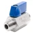 Import 1 Inch Ball Valve for Water Air Oil and Gas stainless steel  Mini Fitting Ball Air Valve from China