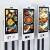 10 points capacitive touch food self ordering kiosk self service ordering equipment payment machine