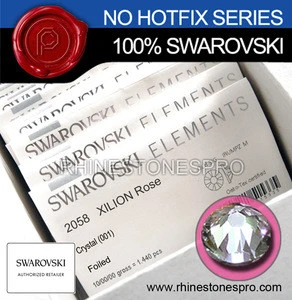 100% Genuine SWAROVSKI Elements Crystal in Bulk Wholesales Flat Back Non Hotfix Rhinestones