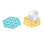 100% polyester Felt Coaster Pads Cup mat & Pad