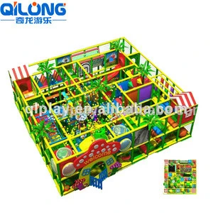 100 sqm. Kindergarten Toy, Funny Children Indoor Play Centre