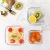 Import 1040ML 5pcs Rectangle High Borosilicate Glass Sealed Meal Prep Food Fresh Storage Containers Sets Lunch Box with Locking Lids from China