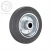 Import 11 Threaded stem gray rubber swivel caster wheels  industrial castor wheel from China