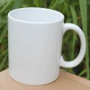 11oz customized logo custom color cup white Sublimation ceramic coffee mug with handle