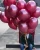 Import 12 Inches Pearl Burgundy Latex Balloons Party 100 Pcs Great for Kids Adult Birthdays Weddings Receptions Baby Showers Decoration from China