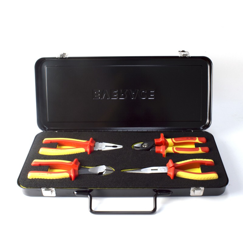 12pcs VDE Insulated Screwdriver Set Kit Professional Metal Box Hand tool Set