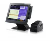 15 touch pos systems with 58mm pos thermal receipt printer