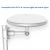 Import 150 Mile  Newest 360 Degree RV HD Built-in Amplifier Digital Outdoor TV Antenna from China