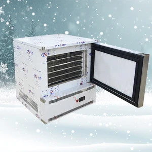 150L 5 trays small air blast freezer mini deep freezer for meat