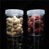 150ml food grade safty wholesale transparent clear plastic nuts chocolate cookie jar for food package