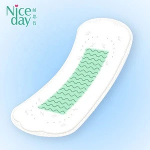 155mm mini pad magnetic anion icy feeling panty liner for lady with small oders