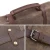 15.6 inch Waterproof Messenger Waxed Canvas Briefcase Large Satchel Shoulder Bag Computer Men Office College Leather Laptop Bag